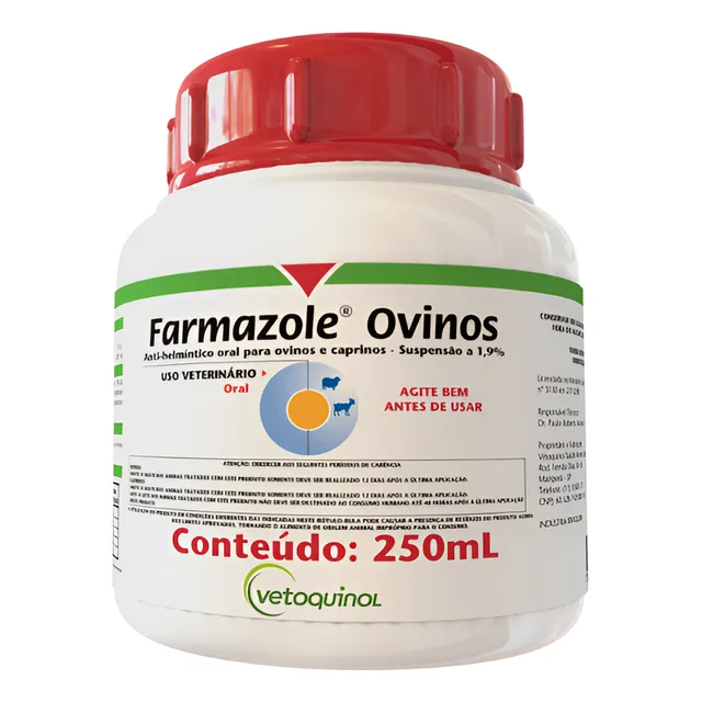 Farmazole Ovinos E Caprinos - 250ml - Vetoquinol
