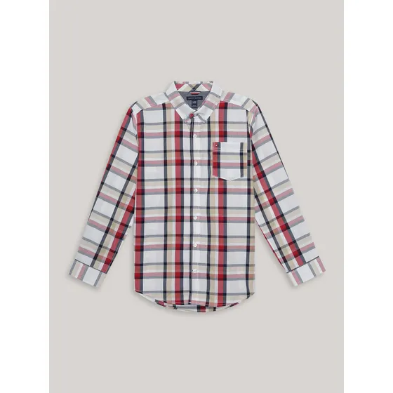 Camisa De Niño Con Estampado Multicolor Tommy Hilfiger