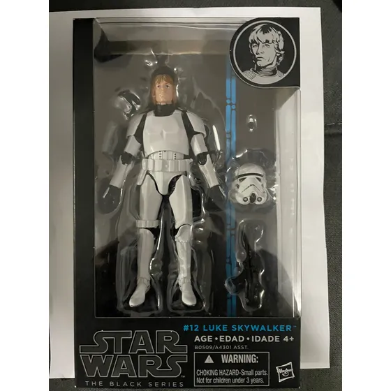 Star Wars Han Solo Trooper Serie Azul Black Series