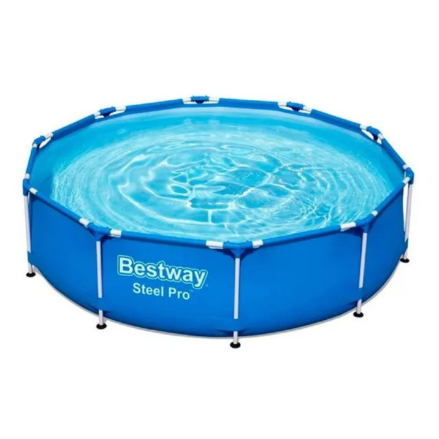 Alberca estructural redonda Bestway 56677 con capacidad de 4.678L 3.05m de diámetro