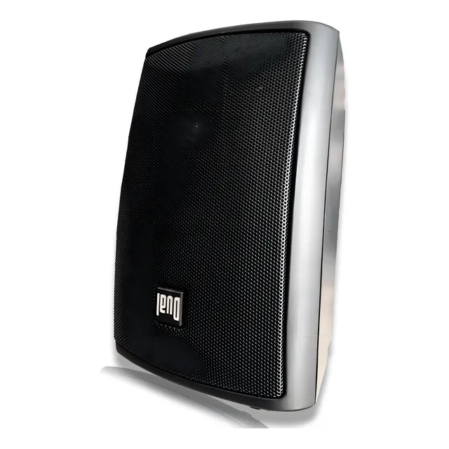 Bocina Portatil Altavoz Inalámbrica Bluetooth Dual Lu44bts Color Negro