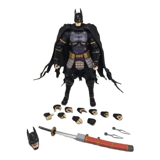 Batman Samurai Ninja Bushido Full Articulable Y Accesorios 