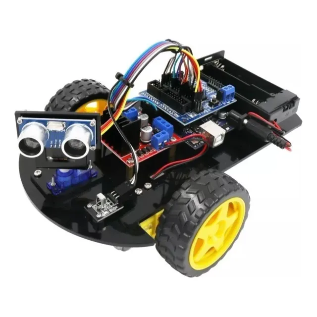 Kit Robot Smart Car Arduino 2wd/ Robot Sumo Dos Ruedas