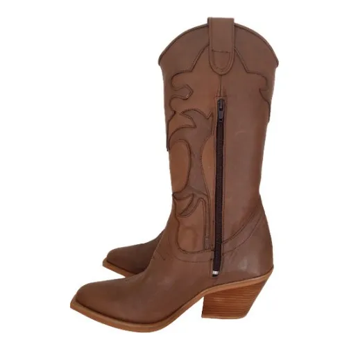 Botas Texanas 100% Cuero