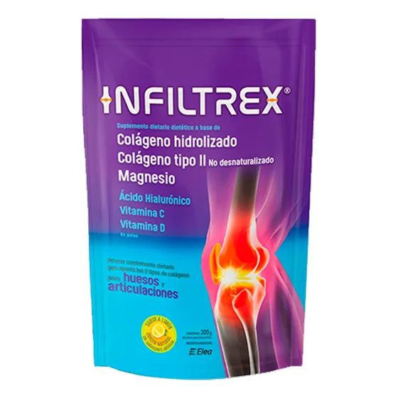 Infiltrex Colageno Polvo 300 Gr Para Huesos Y Articulaciones