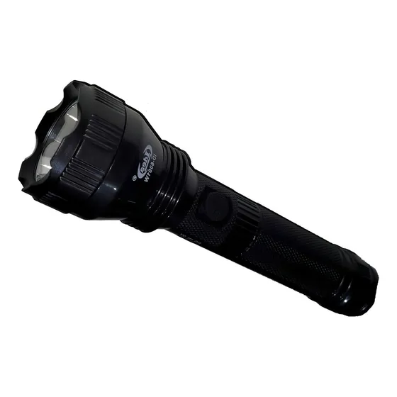 Lanterna Tática Led Foco Fixo Recarregável 3w