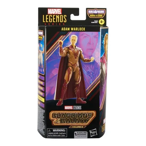 Figura Adam Warlock Marvel Legends Series Baf Cosmo