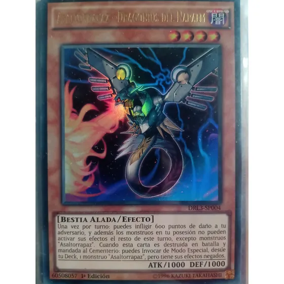 Yugioh Carta Asaltorrapaz +1 Carta