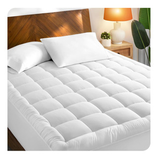 Bare Home Queen - Cubrecolchón De Algodón - Funda De Colchón Bare Home Queen - Cubrecolchón De Algodón - Funda De Colchón