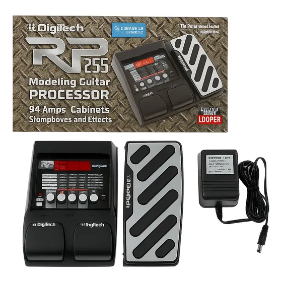 Pedaleira Digitech Rp255 Cinza-escuro