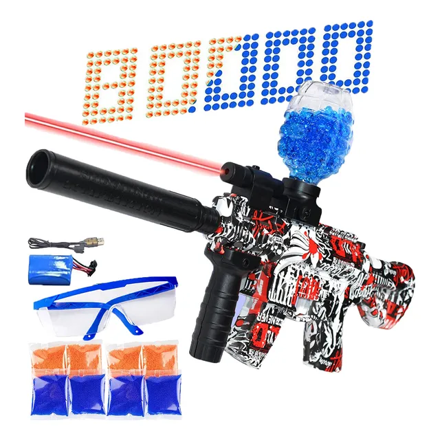 Pistolas Hidrogel Electrica Rifle Hidrogel M416 Láser Gafas