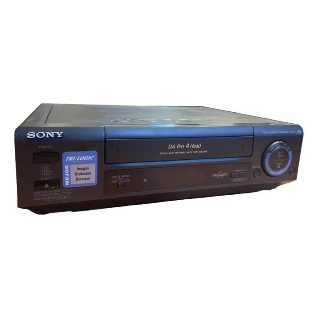 Video Grabador Vhs Sony Tri Norma Slvl4ar Malasia A Nuevo Ok
