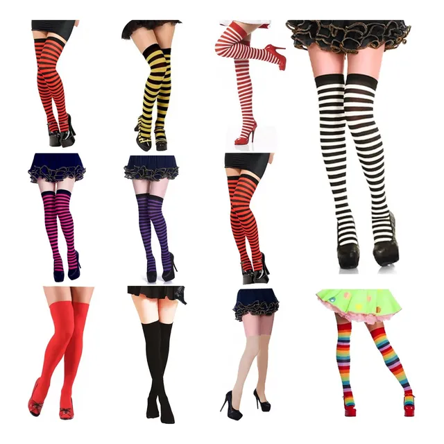 Meia Festa 7/8 Fantasia Várias Cores Produto Premium