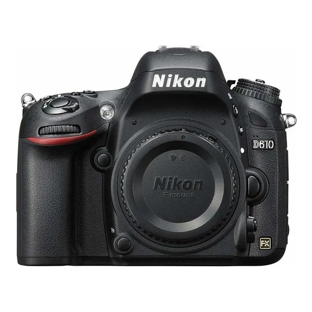 Nikon D610 DSLR color negro