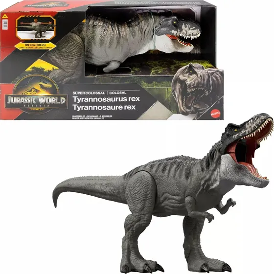 Tiranosaurio Rex Supercolosal D Jurassic World Rebirth 99cm