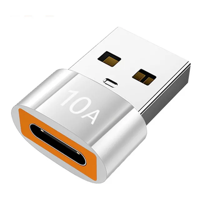 Adaptador Convertidor 10a Tipo C  A Usb Transmisor De Datos