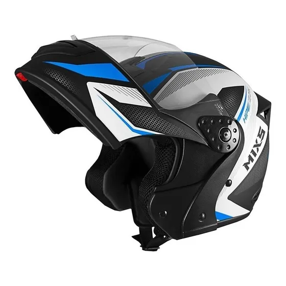 Capacete Mixs Gladiator Neo Escamoteável Fosco Robocop