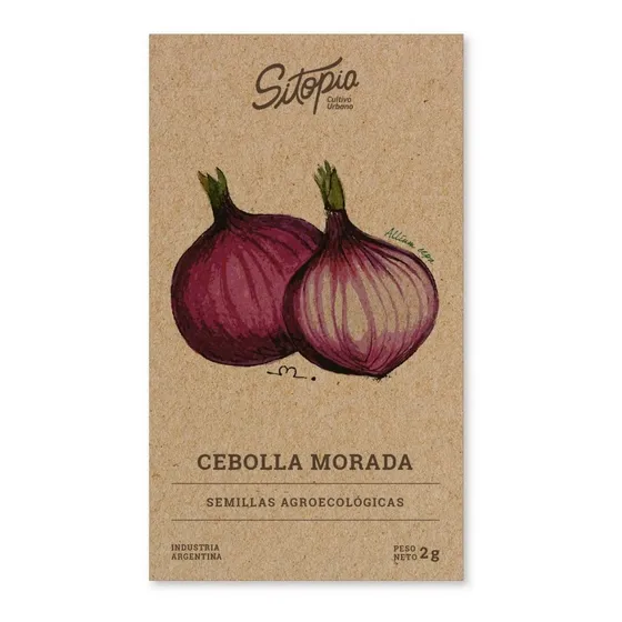 Semillas De Cebolla Morada Sitopia