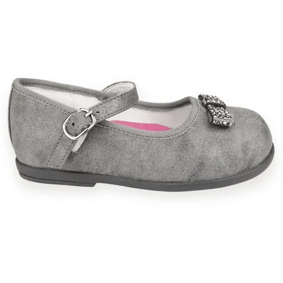 Zapato Nat Geo Kids Corbatín Gris