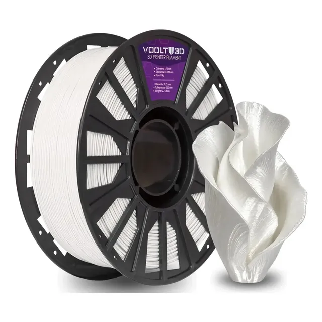 Filamento Pla Branco Off White Evo 1kg Voolt3D Impressão Fabricação Nacional Imprimir Peças 3D
