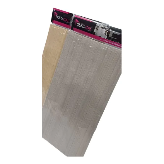Duracal Panel Autoadhesivo 3d Madera 30x60cm Pared X 5 Unid.