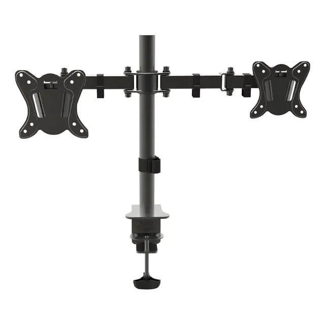 Getttech Soporte de Mesa para 2 Monitores 10" - 30" Pulgadas hasta 10Kg VESA 100x100mm/75x75mm TW-1404