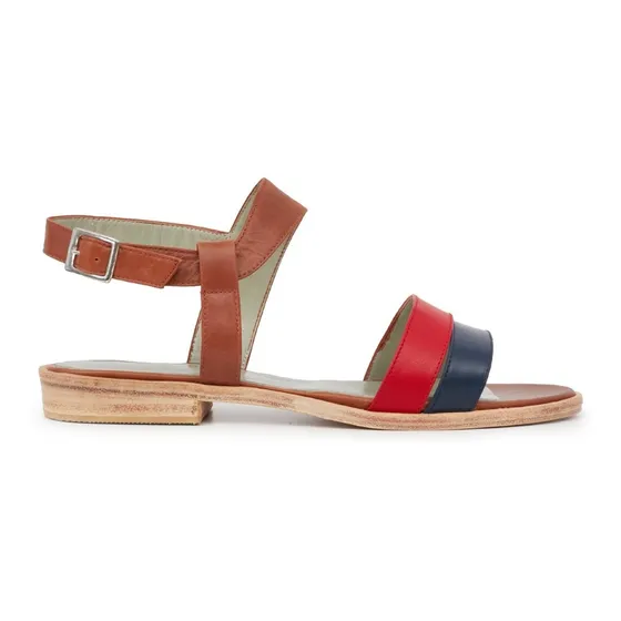 Sandalia Mujer Cuero Briganti Zapatos Moda Verano Mcsd04841