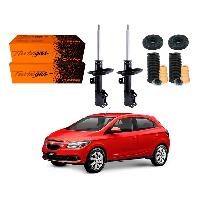 Kit Amortecedor Dianteiro Chevrolet Onix 1.4 2014