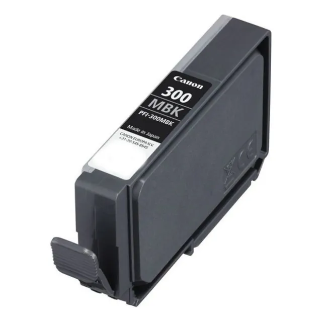 Tinta Canon Pfi-300 Mbk Negro Mate Lucia Pro