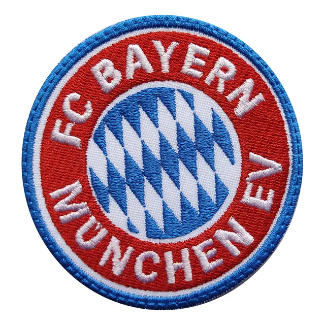 Parche Bordado Escudo Equipo De Futbol Bayern Munchen Ev