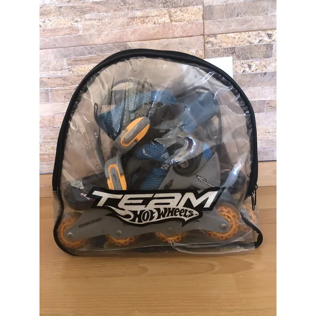 Patines En Línea Usados Hot Wheels Talla 32-35