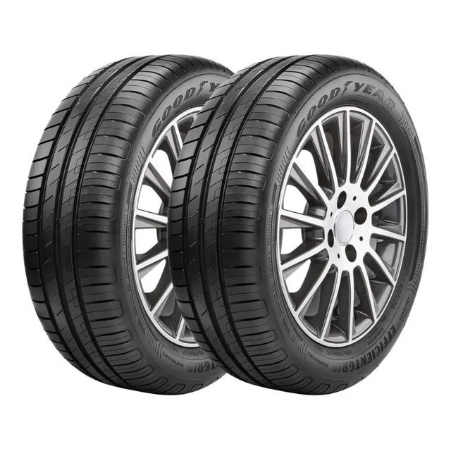 De 2 Cubiertas Goodyear 215/50 R17 91v Efficientgrip P Índice de carga 91