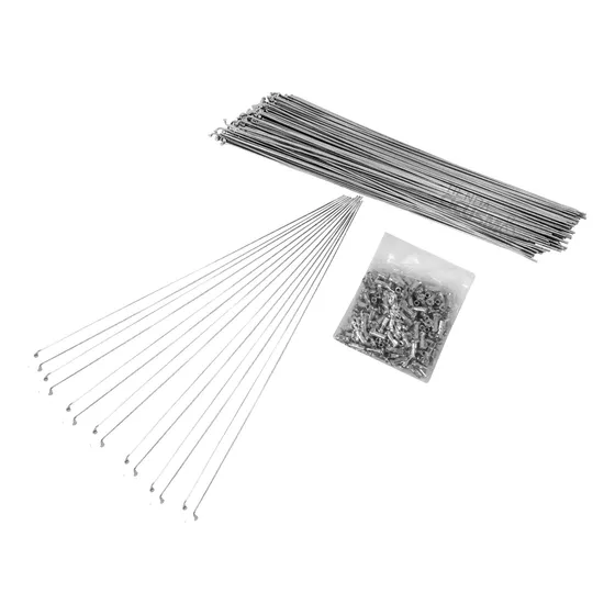Rayos Para Bicicleta 270 X 2 Mm Con Niples (gruesa)