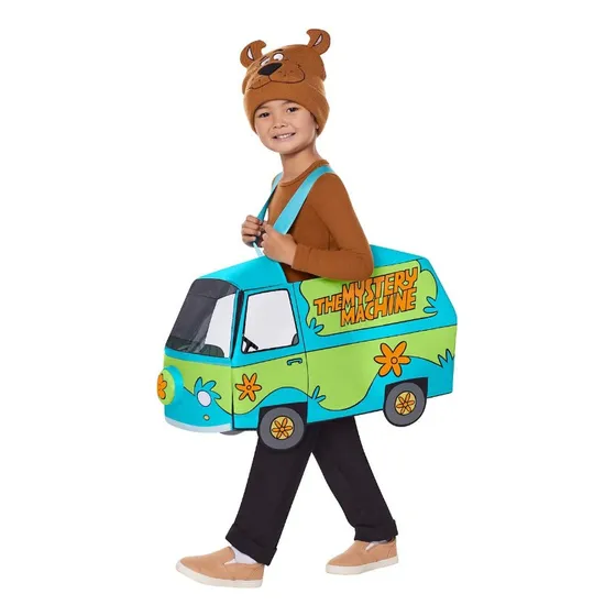 Scooby-doo, Disfraz/cosplay Montable Mistery Machine, Niño