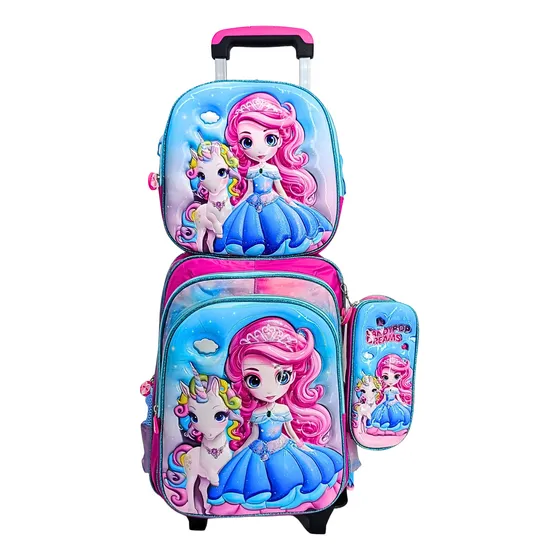 Mochilas Con Carrito Completa Estampados Diferentes,okidoki.