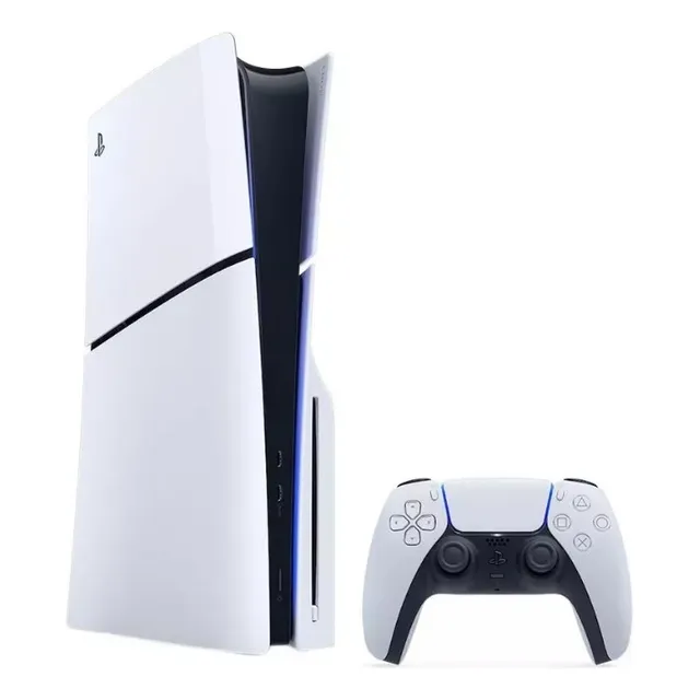 CONSOLA PS5 1TB SLIM CON LECTORA DE DISCO COLOR BLANCO
