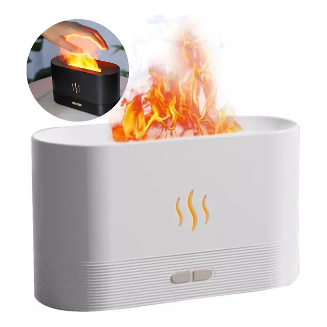 Humidificador/difusor De Aroma Ultrasonico Fuego Mp
