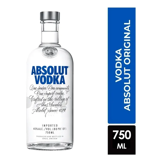 Vodka Absolut Original 750ml