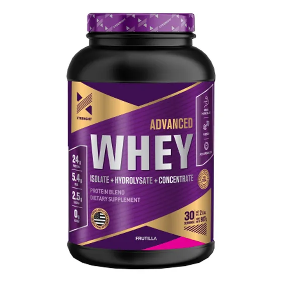 Advanced Whey Proteina Xtrenght 2lbs - Isolate Blend Aislado