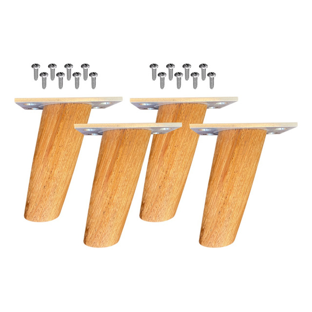 Pe Palito Retrô Reforçado Angelim C/base Metal 4 Un 10cm Pe Palito Retrô Reforçado Angelim C/base Metal 4 Un 10cm