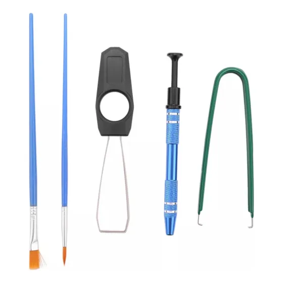 5 Peças Switch Puller Station Keycap Puller Limp Remover
