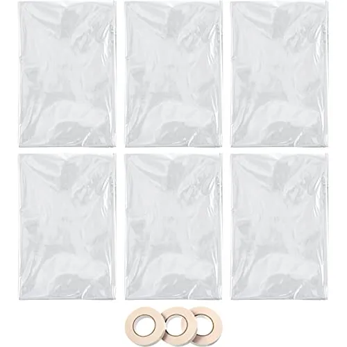 Kit De Aislamiento De Ventana De 47.2 X 125.98 Pulgadas...