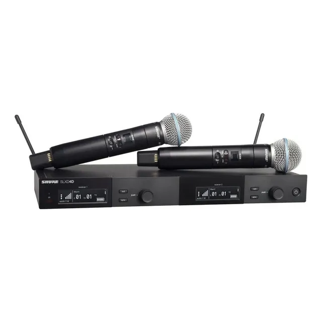 Shure Slx Slxd24d B58 Micrófono Inalámbrico Negro Negro