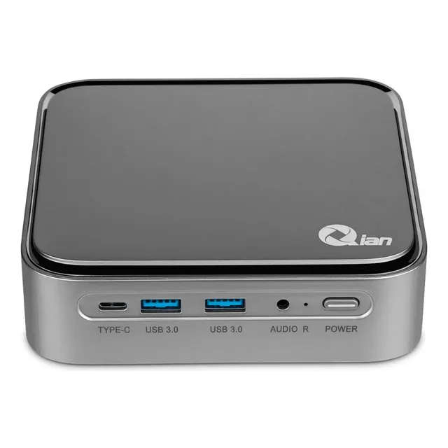 Mini PC Qian, Intel Core i5-1135G7 2.40GHz, 16GB 3200MHz, 512GB SSD hasta 2TB SSD, WiFi,Bluetooth 5.0, Ethernet , RJ45, Soporte VESA, QII-11515