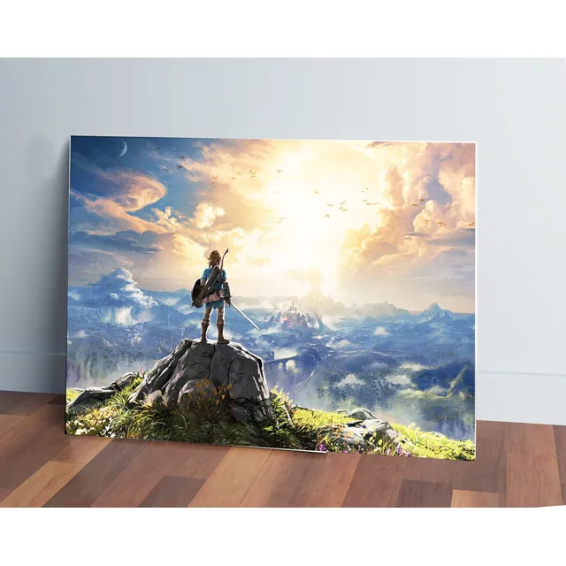 Cuadro 290 Zelda  50x70 Mdf Memoestampados