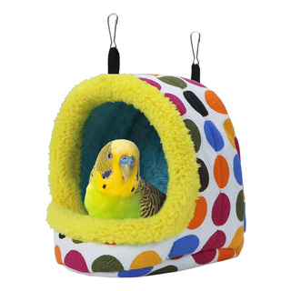 Hamaca Para Pajaros De Felpa Tamaño M Con Ganchos Colgante Hamaca Para Pajaros De Felpa Tamaño M Con Ganchos Colgante
