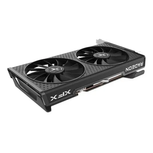 Placa de video AMD XFX QICK 210 Radeon RX 6500 Series RX 6500 XT RX-65XT4DBDQ Black Edition 4GB