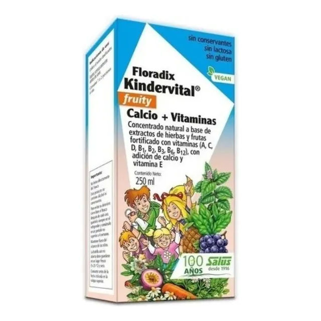 Kindervital  Multivitaminico Y Mineral Niños 250ml