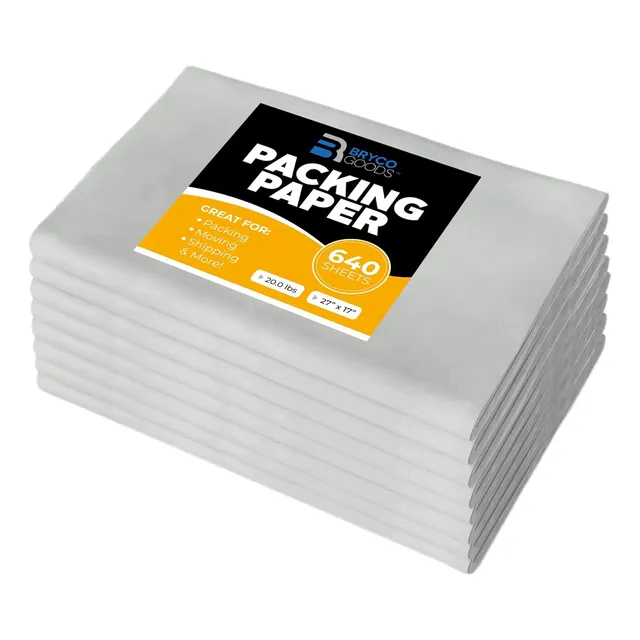 Hojas De Papel Para Embalaje De Mudanzas 20libra27x17 PuLG