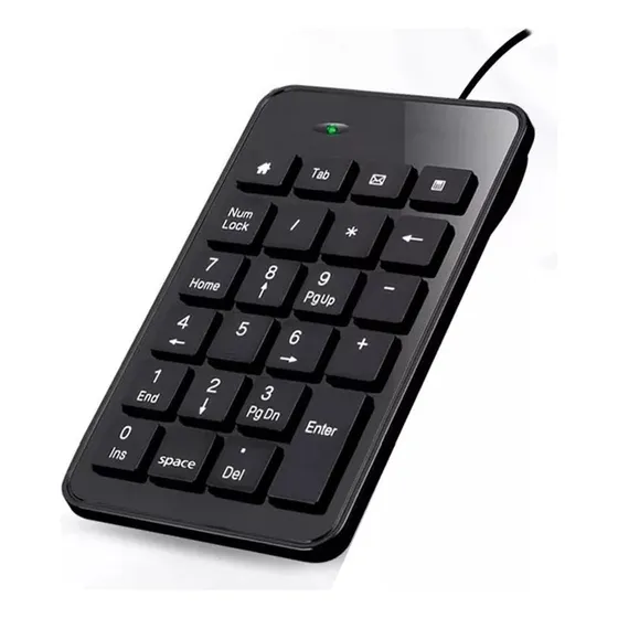 Teclado Numérico Con Usb Para Pc Laptop Raiku K-601